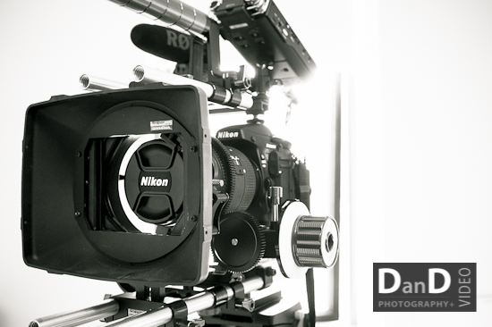 DanD photography and video cinema rig set up